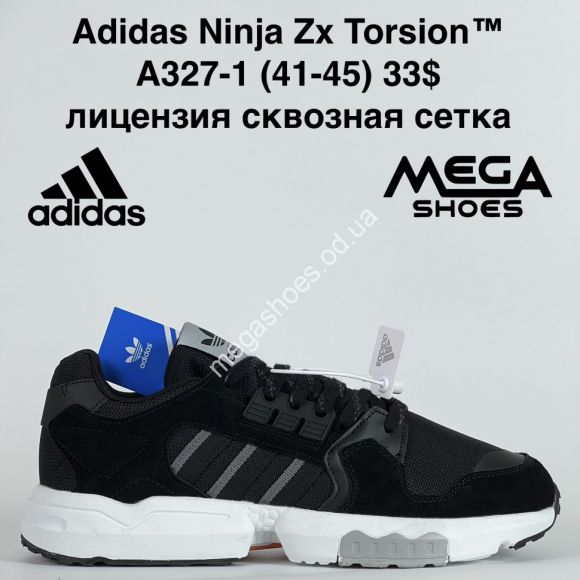 Мужская обувь - Мужские кроссовки Adidas Ninja Zx Torsion™ лицензия, сквозная сетка A327-1 BH - купить оптом в Одессе