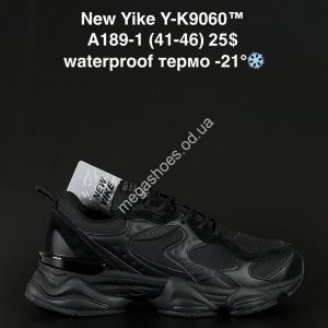 Мужские кроссовки New Yike Y-K9060™ waterproof, термо -21° A189-1 AN