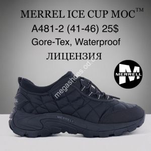 Мужские кроссовки MERREL ICE CUP MOC Gore-Tex, Waterproof лицензия A481-2 MG Мужские кроссовки MERREL ICE CUP MOC Gore-Tex, Waterproof лицензия A481-2 MG