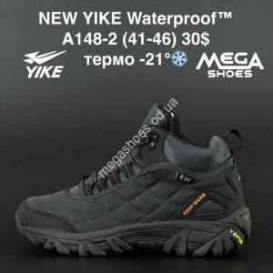 Мужские кроссовки New Yike Waterpoof термо A148-2 AN Мужские кроссовки New Yike Waterpoof термо A148-2 AN