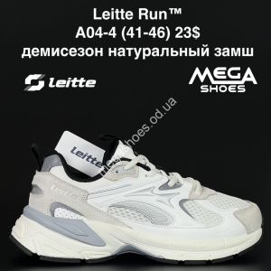 Мужские кроссовки Leitte Run™ демисезон, натуральный замш A04-4 NA Мужские кроссовки Leitte Run™ демисезон, натуральный замш A04-4 NA