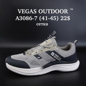 Мужские кроссовки VEGAS OUTDOOR™ сетка A3086-7 SU Мужские кроссовки VEGAS OUTDOOR™ сетка A3086-7 SU