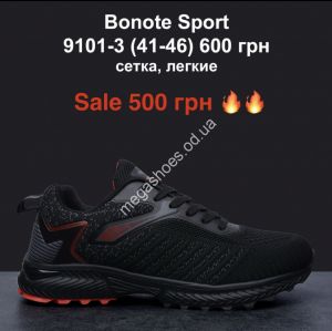 Мужские кроссовки Bonote Sport сетка, лёгкие 9101-3 MG