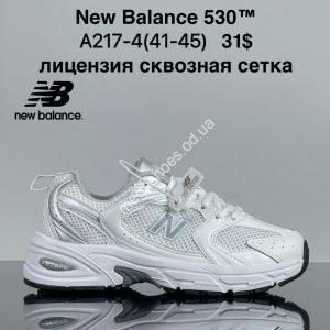 Мужские кроссовки New Balance 530™ лицензия, сквозная сетка A217-4 ZS