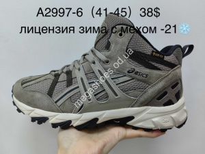 Мужские кроссовки Asics ™ лицензия зима с мехом -21° A2997-6 SU
