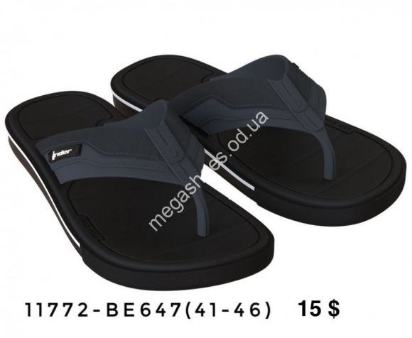 Мужская обувь - Мужские шлепанцы Rider 11772-BE647 FL - купить оптом в Одессе