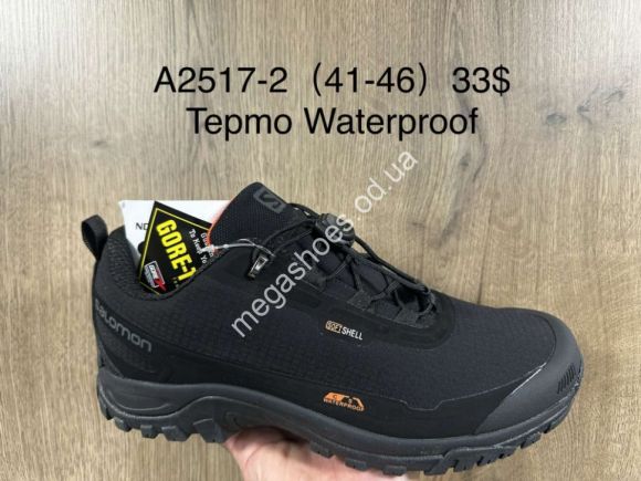 Мужская обувь - Мужские кроссовки Salomon Waterproof термо A2517-2 SU - купить оптом в Одессе