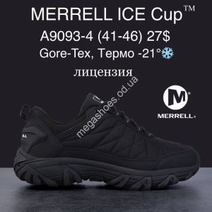 Мужские кроссовки MERRELL ICE Cup™ Gore-Tex, термо -21° лицензия A9093-4 MG Мужские кроссовки MERRELL ICE Cup™ Gore-Tex, термо -21° лицензия A9093-4 MG