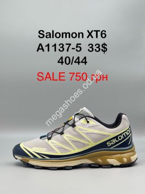 Мужские кроссовки Salomon XT6 A1137-5 FL Мужские кроссовки Salomon XT6 A1137-5 FL