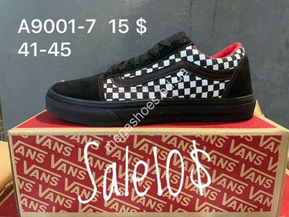Мужская обувь - Мужские кеды Vans A9001-7 SP - купить оптом в Одессе