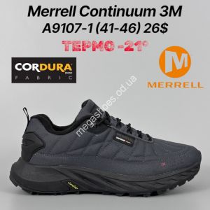 Мужские кроссовки Merrell Continuum 3M ТЕРМО -21° A9107-1 FT