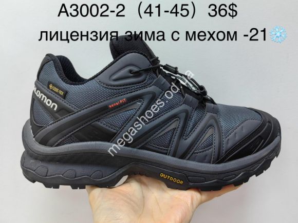 Мужская обувь - Мужские кроссовки Salomon SensiFit™ лицензия зима с мехом -21° A3002-2 SU - купить оптом в Одессе