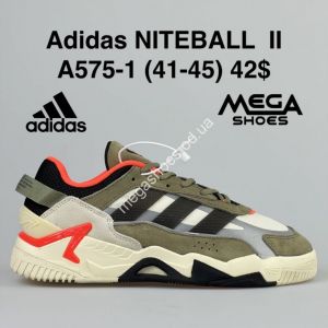 Мужские кроссовки Adidas NITEBALL II A575-1 VT