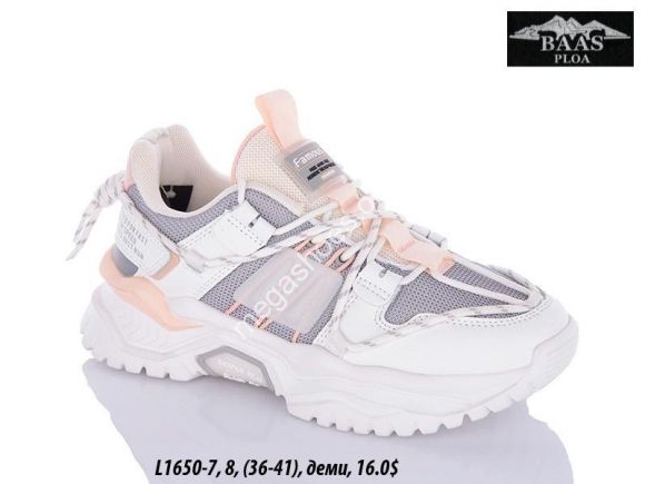 Женская обувь - Кроссовки Baas L1650-7 VS - купить оптом в Одессе Женская обувь - Кроссовки Baas L1650-7 VS - купить оптом в Одессе
