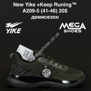 Мужские кроссовки New Yike +Keep Running™ демисезон A209-5 AN