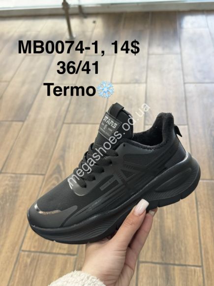 Женская обувь - Кроссовки Fashion термо MB0074-1 SP - купить оптом в Одессе