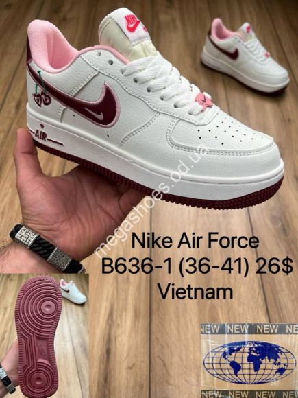 Женская обувь - Кроссовки Nike Air Force B636-1 MX - купить оптом в Одессе