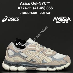 Мужские кроссовки Asics Gel-NYC™ лицензия, сетка A774-11 NA