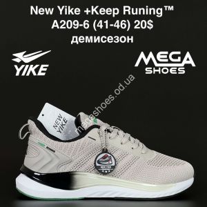 Мужские кроссовки New Yike +Keep Running™ демисезон A209-6 AN