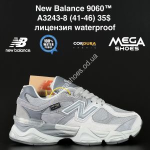 Мужские кроссовки New Balance 9060™ лицензия waterproof A3243-8 AN Мужские кроссовки New Balance 9060™ лицензия waterproof A3243-8 AN