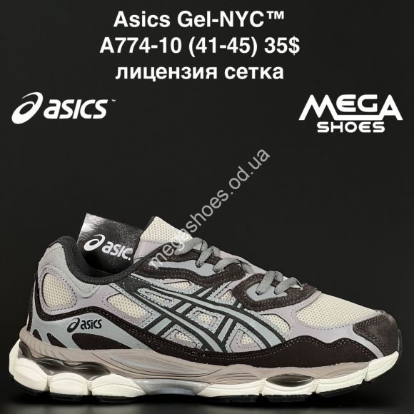 Мужская обувь - Мужские кроссовки Asics Gel-NYC™ лицензия, сетка A774-10 NA - купить оптом в Одессе