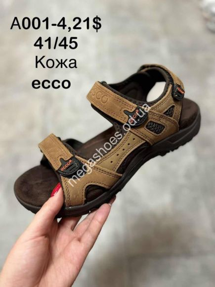 Мужская обувь - Мужские сандалии ecco A001-4 SP - купить оптом в Одессе
