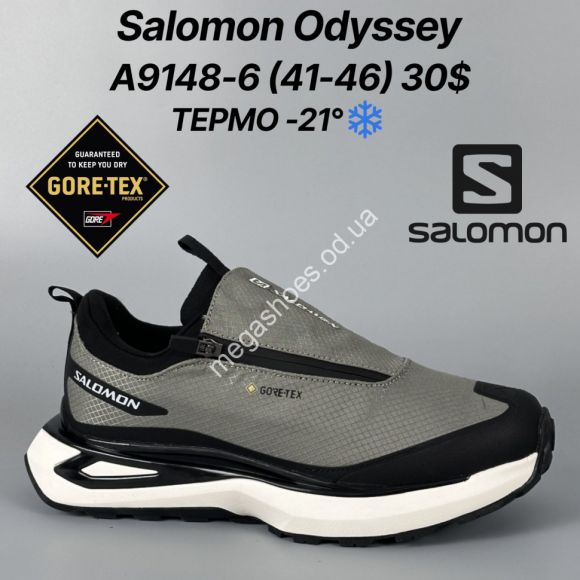 Мужская обувь - Мужские кроссовки Salomon Odyssey термо -21° A9148-6 FT - купить оптом в Одессе