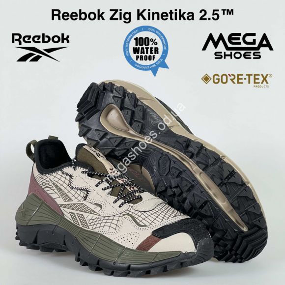 Мужская обувь - Мужские кроссовки Reebok Zig Kinetica 2.5™ лицензия waterproof термо -21° A2915-5 BH - купить оптом в Одессе