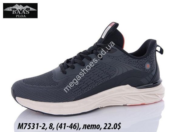 Мужская обувь - Мужские кроссовки Baas M7531-2 VS - купить оптом в Одессе