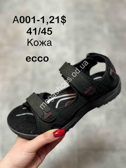 Мужская обувь - Мужские сандалии ecco A001-1 SP - купить оптом в Одессе Мужская обувь - Мужские сандалии ecco A001-1 SP - купить оптом в Одессе