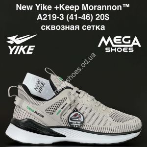 Мужские кроссовки New Yike +Keep Morannon™ сквозная сетка A219-3 AN Мужские кроссовки New Yike +Keep Morannon™ сквозная сетка A219-3 AN