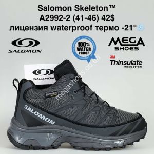 Мужские кроссовки Salomon Skeleton™ лицензия waterproof термо -21° A2992-2 BH Мужские кроссовки Salomon Skeleton™ лицензия waterproof термо -21° A2992-2 BH