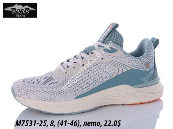 Мужская обувь - Мужские кроссовки Baas M7531-25 VS - купить оптом в Одессе