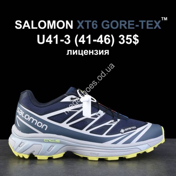 Мужская обувь - Мужские кроссовки Salomon XT-6 U41-3 NA - купить оптом в Одессе
