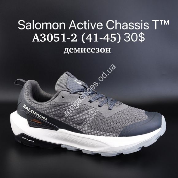 Мужская обувь - Мужские кроссовки Salomon Active Chassis T™ демисезон A3051-2 SU - купить оптом в Одессе