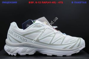 Мужские кроссовки Salomon XT-6 White LV
