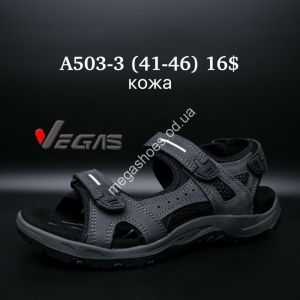 Мужские босоножки Vegas кожа A503-3 SU
