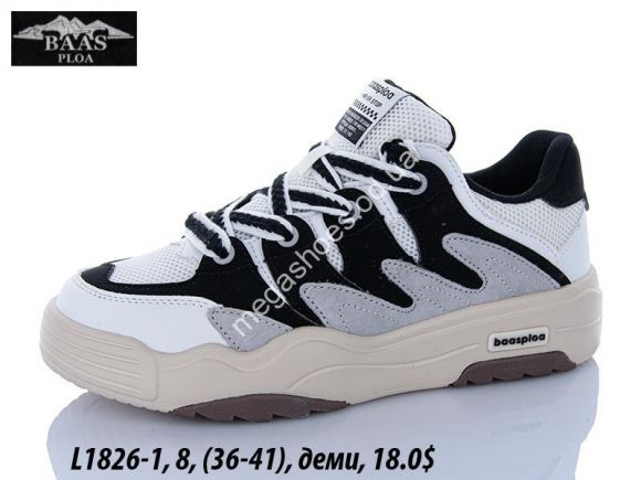 Женская обувь - Кроссовки Baas деми L1826-1 VS - купить оптом в Одессе Женская обувь - Кроссовки Baas деми L1826-1 VS - купить оптом в Одессе