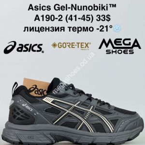 Мужские кроссовки Asics Gel-Nunobiki™ лицензия, термо -21° A190-2 BH