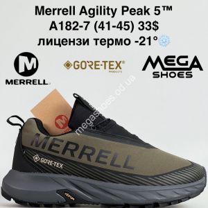Мужские кроссовки Merrell Agility Peak 5™ лицензия, термо -21° A182-7 BH