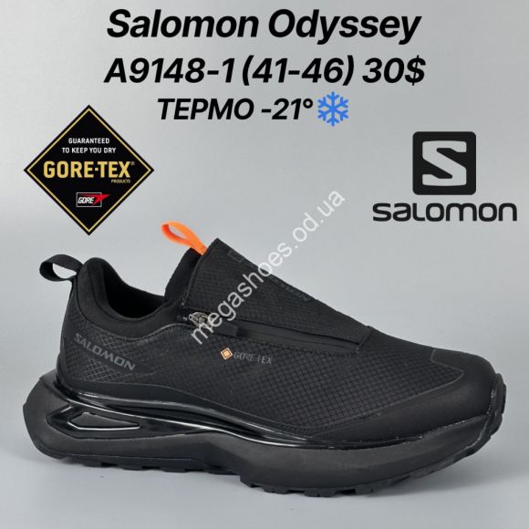 Мужская обувь - Мужские кроссовки Salomon Odyssey термо -21° A9148-1 FT - купить оптом в Одессе