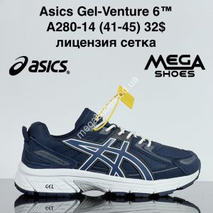 Мужские кроссовки Asics Gel-Venture 6™ лицензия, сетка A280-14 ZS