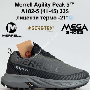 Мужские кроссовки Merrell Agility Peak 5™ лицензия, термо -21° A182-5 BH