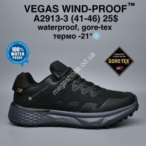 Мужские кроссовки VEGAS WIND-PROOF™ waterproof, gore-tex, термо -21° A2913-3 MG