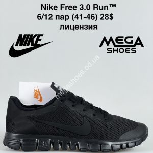 Мужские кроссовки Nike Free 3.0 Run™ лицензия Dark Black GS Мужские кроссовки Nike Free 3.0 Run™ лицензия Dark Black GS
