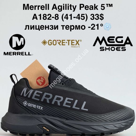 Мужская обувь - Мужские кроссовки Merrell Agility Peak 5™ лицензия, термо -21° A182-8 BH - купить оптом в Одессе Мужская обувь - Мужские кроссовки Merrell Agility Peak 5™ лицензия, термо -21° A182-8 BH - купить оптом в Одессе