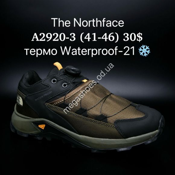 Мужская обувь - Мужские кроссовки The North Face термо Waterproof -21° A2920-3 SU - купить оптом в Одессе