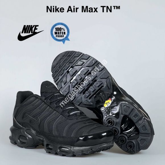 Мужская обувь - Мужские кроссовки Nike Air Max TN™ лицензия, натуральная кожа A59-1 ZS - купить оптом в Одессе