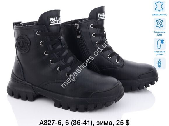 Женская обувь - Ботинки Fashion A827-6 TS - купить оптом в Одессе Женская обувь - Ботинки Fashion A827-6 TS - купить оптом в Одессе