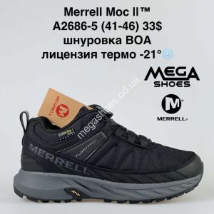 Мужские кроссовки Merrell Moc II термо A2686-5 BH